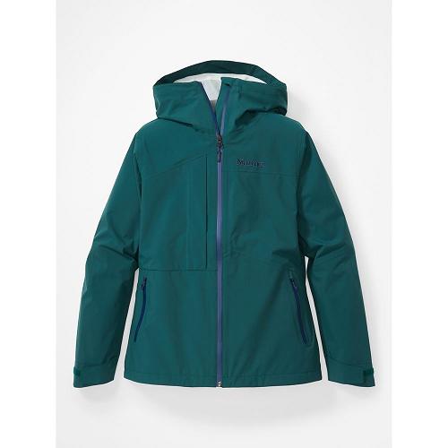 Marmot EVODry Torreys Jackets - Womens Rain Jacket Green CA7512346 Canada